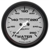 Autometer Ultra-Lite 2-5/8in 100-260F Water Temp Gauge - Digital Stepper Motor thumbnail 8