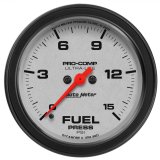 Autometer Ultra-Lite 2-5/8in 15psi Fuel Pressure Gauge - Digital Stepper Motor thumbnail 5