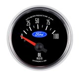 Autometer Ford 2-1/16in. 100 PSI Electric Oil Pressure Gauge thumbnail 2
