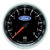 Autometer Ford 3-3/8in. 10K RPM In-Dash Tachometer Gauge thumbnail 1