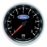 Autometer Ford 3-3/8in. 10K RPM In-Dash Tachometer Gauge thumbnail 3