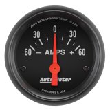 Autometer Ammeter 52mm 60A Electric Z-Series Gauge thumbnail 3