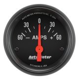 Autometer Ammeter 52mm 60A Electric Z-Series Gauge thumbnail 4
