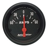 Autometer Ammeter 52mm 60A Electric Z-Series Gauge thumbnail 8