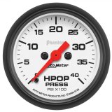 Autometer Digital Stepper Motor 0-4000 PSI HPOP Pressure Phantom Gauge thumbnail 1