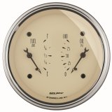 AutoMeter Antique Beige Oil/Fuel Dual Gauge thumbnail 3