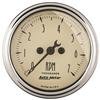 Autometer 2-1/16in Antique Beige In-Dash 7K RPM Tachometer Gauge thumbnail 6