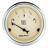 Autometer 2-1/16in Antique Beige 0E to 90F Electric Fuel Level Gauge thumbnail 1