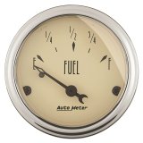 Autometer 2-1/16in Antique Beige 0E to 90F Electric Fuel Level Gauge thumbnail 3
