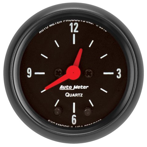 Autometer Z Series 52mm Electric Clock thumbnail 4