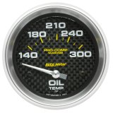Autometer Marine Carbon Fiber Electric Oil Temperature Gauge 2-5/8in 140-300 Deg F thumbnail 7