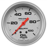 Autometer Ultra-Lite 66.7mm Mechanical 0-100 PSI Oil Pressure Gauge thumbnail 1