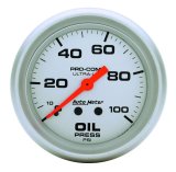 Autometer Ultra-Lite 66.7mm Mechanical 0-100 PSI Oil Pressure Gauge thumbnail 8