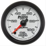 Autometer Phantom II 52mm Full Sweep Electronic 0-100 PSI Oil Pressure Gauge thumbnail 1