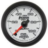 Autometer Phantom II 52mm Full Sweep Electronic 0-100 PSI Oil Pressure Gauge thumbnail 5