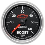 Autometer GM Performance Parts 2-1/16in 0-60 PSI Mechanical Boost Gauge thumbnail 2