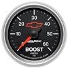 Autometer GM Performance Parts 2-1/16in 0-60 PSI Mechanical Boost Gauge thumbnail 6