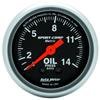 Autometer Sport Comp 52.4 mm Mechanical 0-14 Kg/ Cm2 Oil Pressure Metric Gauge thumbnail 6
