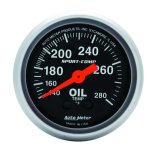 Autometer Sport-Comp 52.4mm 140-280 Deg F Mech Oil Temp Gauge thumbnail 8