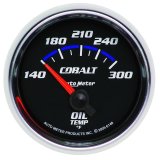 Autometer Cobalt 2 1/6in 140-300 Degree F Oil Temperature Gauge thumbnail 3
