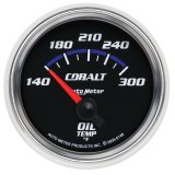Autometer Cobalt 2 1/6in 140-300 Degree F Oil Temperature Gauge thumbnail 4