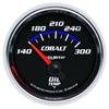 Autometer Cobalt 2 1/6in 140-300 Degree F Oil Temperature Gauge thumbnail 6