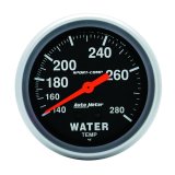 Autometer Sport-Comp 66.7mm 140-280 Degree F PSI Mechanical Water Temperature Gauge thumbnail 3