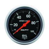 Autometer Sport-Comp 66.7mm 0-100 PSI, Mechanical Oil Pressure thumbnail 2