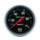 Autometer Sport-Comp 66.7mm 0-100 PSI, Mechanical Oil Pressure thumbnail 4