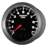 Autometer Street Progressive Shift Light 85.7mm Tachometer 0-10,000 RPM thumbnail 3