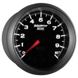 Autometer Street Progressive Shift Light 85.7mm Tachometer 0-10,000 RPM thumbnail 8