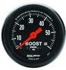Autometer Z Series 52mm 0-60 PSI Mechanical Boost Gauge thumbnail 6