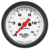 Autometer Phantom Fuel Pressure gauge 52mm 0-15 PSI Full Sweep Elec w/o peak & Valley thumbnail 4