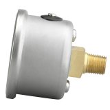 Autometer AutoGage 1.5in Liquid Filled Mechanical 0-15 PSI Fuel Pressure Gauge - Black thumbnail 5