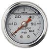 Autometer AutoGage 1.5in Liquid Filled Mechanical 0-60 PSI Fuel Pressure Gauge - Silver thumbnail 7