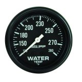 Autometer AutoGage 2 5/8in Mechanical 100-280 Deg Water Temp Gauge - Black thumbnail 8