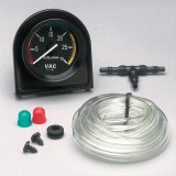 Autometer AutoGage 52.4mm Mechanical 30 In Hg Vacuum Gauge - Black thumbnail 1