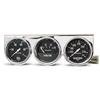 Autometer AutoGage Chrome Console 52.4mm Mech 0-100 PSI Oil Press/ 10-16 V / 130-280 Deg Water Temp thumbnail 6