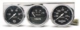 Autometer AutoGage Chrome Console 52.4mm Mech 0-100 PSI Oil Press/ 10-16 V / 130-280 Deg Water Temp thumbnail 8
