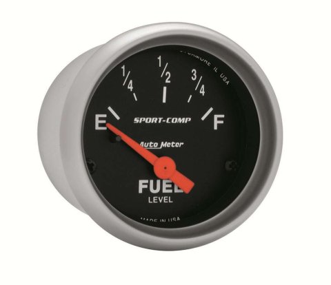 Autometer Sport Comp 52mm Short Sweep Electronic Fuel Level Gauge thumbnail 8