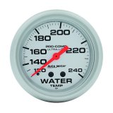 Autometer Ultra-Lite 66.7mm 120-240 Deg F Mechanical Water Temperature Gauge - White thumbnail 2