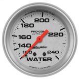Autometer Ultra-Lite 66.7mm 120-240 Deg F Mechanical Water Temperature Gauge - White thumbnail 3