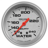 Autometer Ultra-Lite 66.7mm 120-240 Deg F Mechanical Water Temperature Gauge - White thumbnail 4