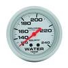 Autometer Ultra-Lite 66.7mm 120-240 Deg F Mechanical Water Temperature Gauge - White thumbnail 6