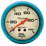 Autometer Ultra-Nite 66.7mm 0-100 PSI Mechanical Oil Pressure Gauge thumbnail 2