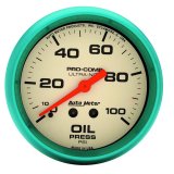 Autometer Ultra-Nite 66.7mm 0-100 PSI Mechanical Oil Pressure Gauge thumbnail 4