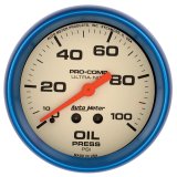Autometer Ultra-Nite 66.7mm 0-100 PSI Mechanical Oil Pressure Gauge thumbnail 5
