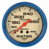 Autometer Ultra-Nite 66.7mm 140-280 Deg F Mechanical Water Temp Gauge thumbnail 6