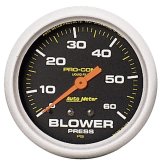 Autometer Pro-Comp 2 5/8in 0-60 PSI Liquid Filled Mech Blower Pressure Gauge thumbnail 3
