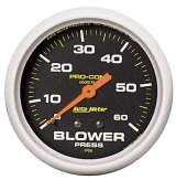 Autometer Pro-Comp 2 5/8in 0-60 PSI Liquid Filled Mech Blower Pressure Gauge thumbnail 8
